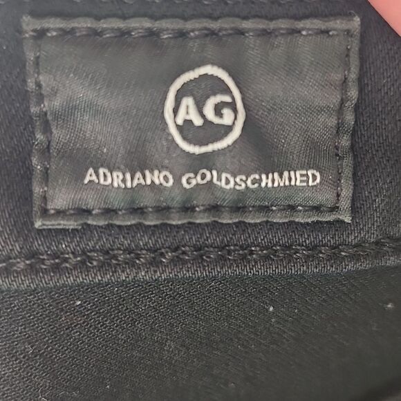 Adriano Goldschmied The Prima Ankle Cigarette Ankle Black Jeans, 26R - Picture 5 of 9